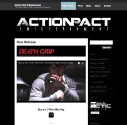 Action Pact Entertainment site